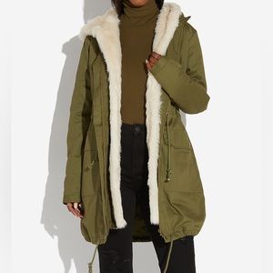 Winter Moss Faux Fur Parka | Shoe Dazzle